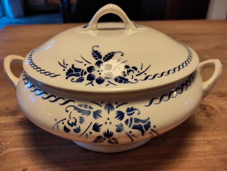 Soepterrine Boch, Antiek en Kunst, Antiek | Servies los, Ophalen