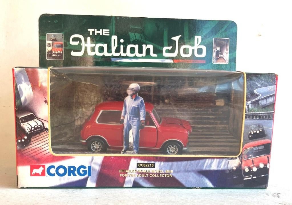 Italian Job Mini rood CORGI CC82215., Hobby en Vrije tijd, Ophalen of Verzenden, Zo goed als nieuw, Auto