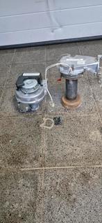 Gas +ventilatie motor 1geheel., Ophalen