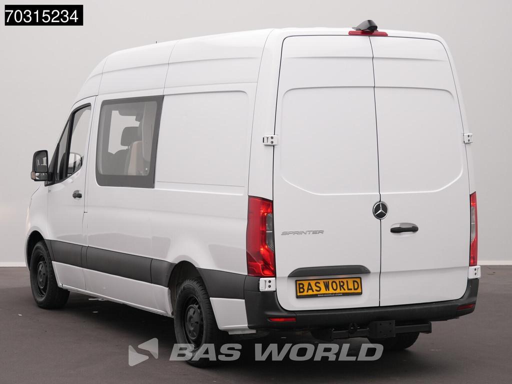 Mercedes Sprinter 314 CDI Automaat Dubbel Cabine L2H2 Airco, Auto's, Automaat, Stof, Gebruikt, Euro 6