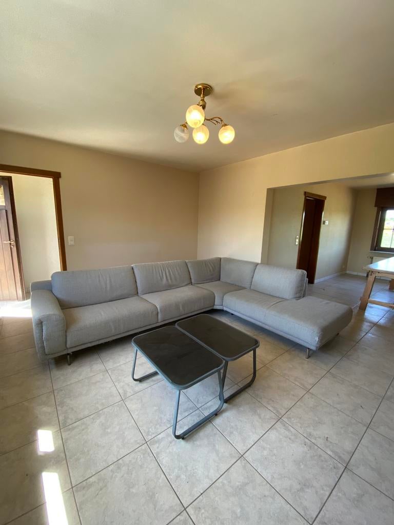 Zetel, Huis en Inrichting, Ophalen, Gebruikt, Hoekbank, Stof