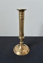 Mooie Geel Koperen Kandelaar, Antiek en Kunst, Ophalen of Verzenden, Koper of Brons