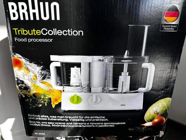 Braun FX-3030 Food Processor, Zo goed als nieuw, Electroménager, Mélangeurs, Comme neuf, Enlèvement ou Envoi