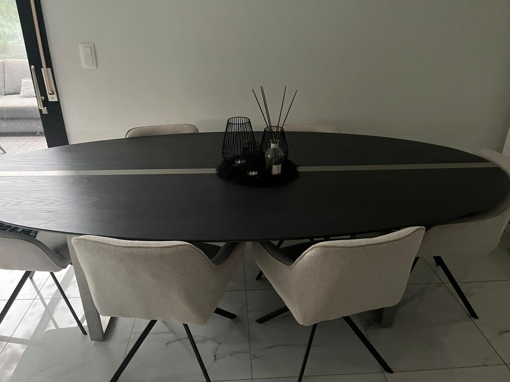 Eetkamer set + salon tafel, Maison & Meubles, Tables | Tables à manger, Comme neuf, Enlèvement