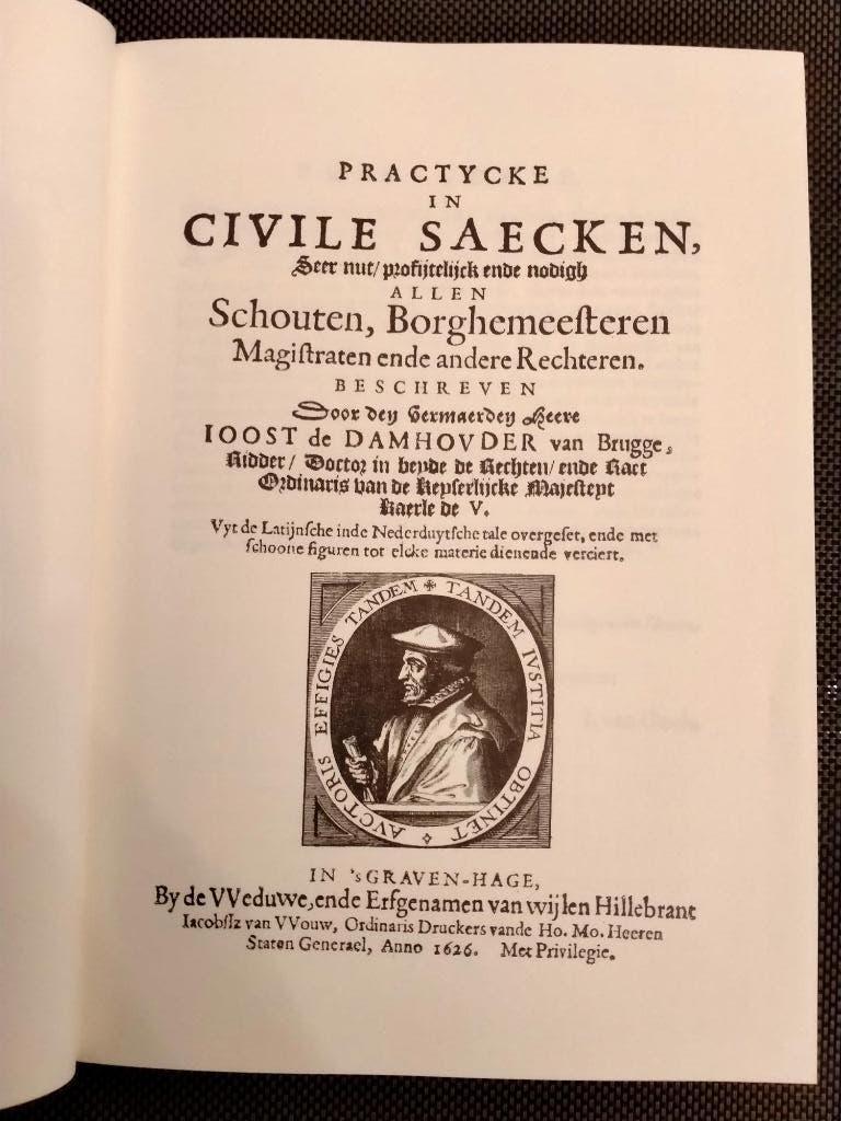 Practycke civile. J. de Damhouder 1626 beperkte heruitgave, Ophalen of Verzenden