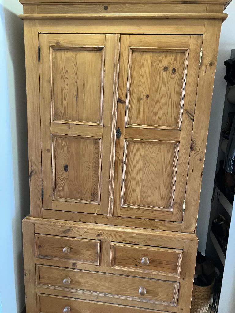 Garderobekast, Huis en Inrichting, Ophalen, Gebruikt, 50 tot 100 cm, 3 of 4 laden