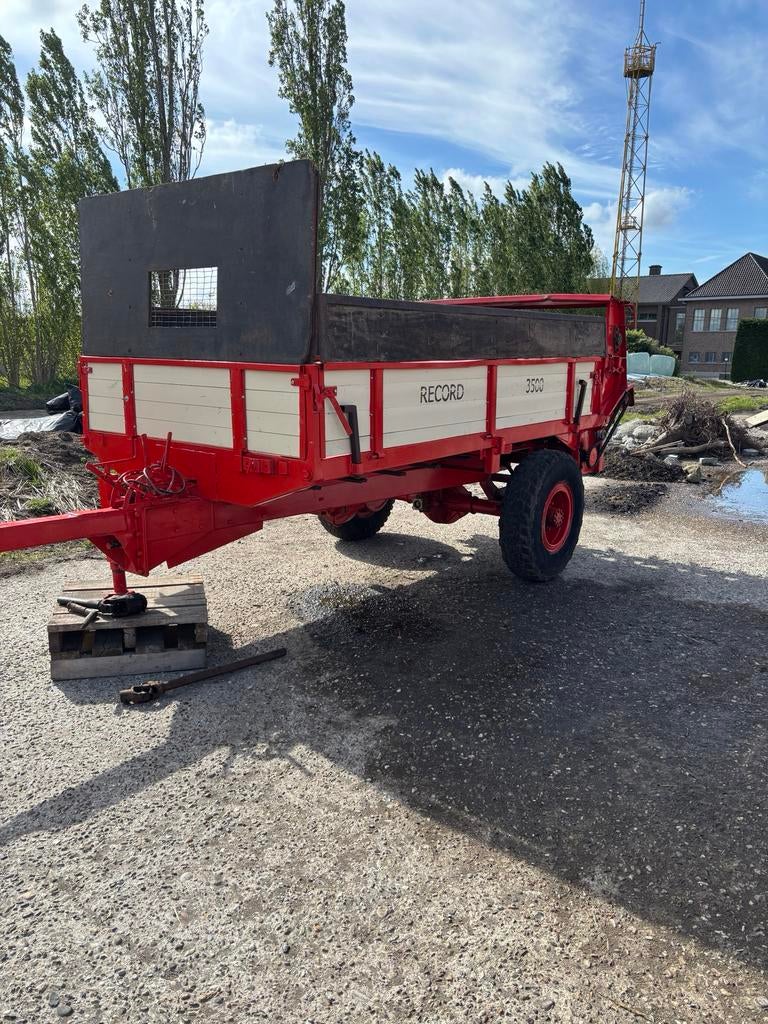 Mestkar record 3500 te koop, Enlèvement