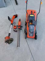 Kit tondeuse, Enlèvement, Comme neuf, Tondeuses à gazon sur batterie, Powerplus