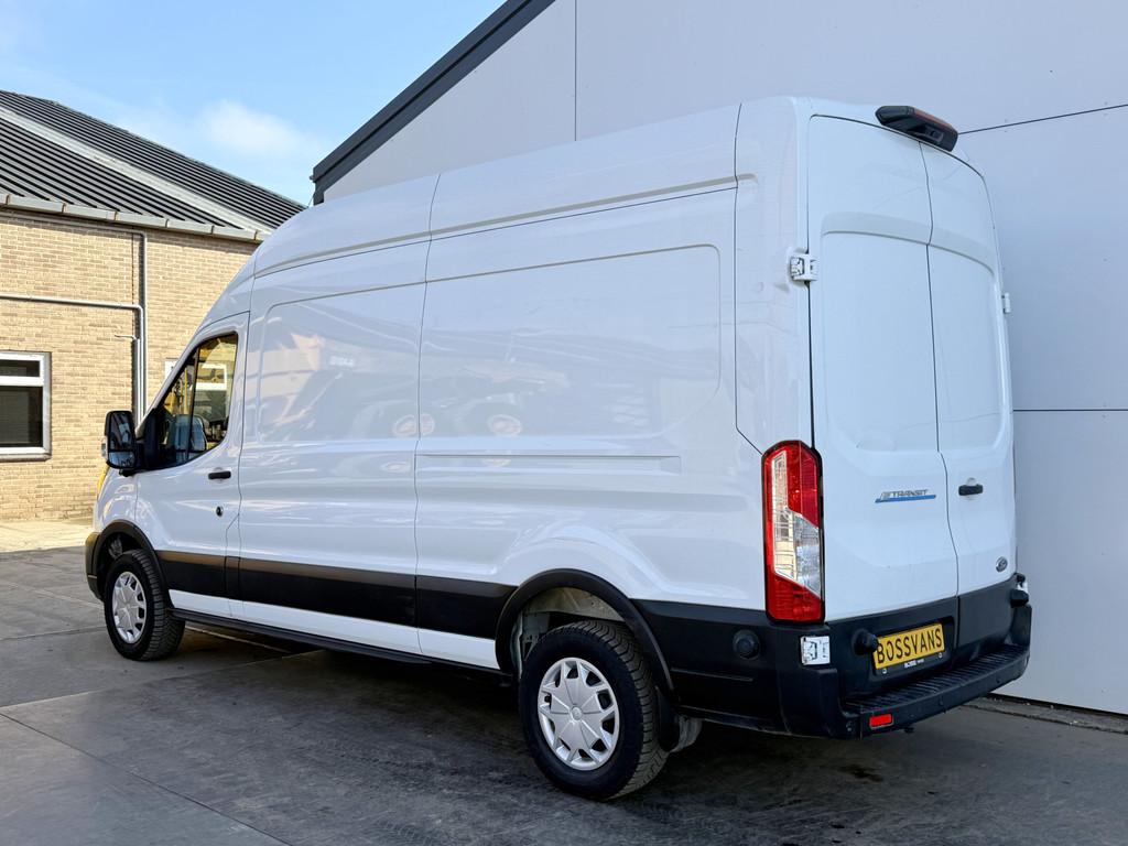Ford E-Transit 68kWh 184PK L3H3 317km WLTP 95,7% (SOH) BEV S, Auto's, Automaat, Gebruikt, Wit, 184 pk