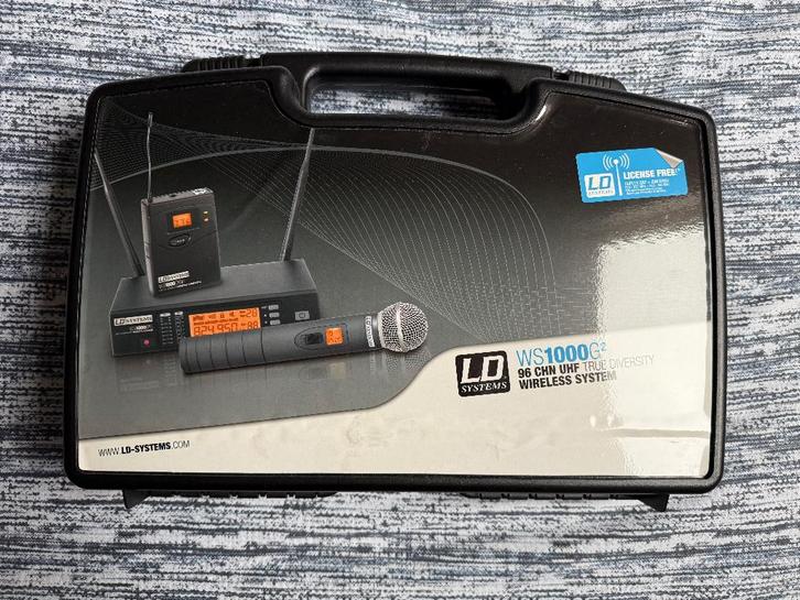 LD Systems WS1000 G2 wireless, Audio, Tv en Foto, Professionele apparaten, Zo goed als nieuw, Audio, Ophalen