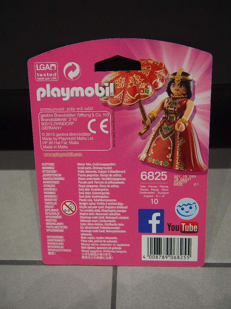 Playmobil set 6825 Indische prinses in nieuwstaat, Ophalen, Zo goed als nieuw, Complete set