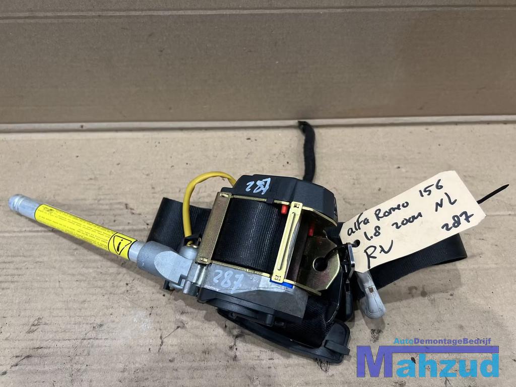 ALFA ROMEO 156 Rechts voor gordel 1997-2005, Dpofca@stellantis.com, Stellantis Europe S.p.A., Utilisé, Alfa Romeo