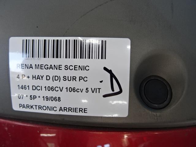 CAPTEUR AIDE AU STATIONNEMENT Renault Scénic II (JM), Utilisé, Renault