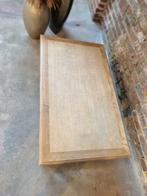 Landelijk massief salontafel, Ophalen, Gebruikt, 100 tot 150 cm, 50 tot 100 cm