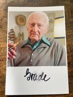 Gesigneerde foto Duitse veteraan, Ophalen of Verzenden, Marine, Foto of Poster