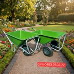 kruiwagens XXL 180-200Liter NIEUW IN PROMO !!! 1en 2 wielers, Tuin en Terras, Ophalen, Froggysgardenx@gmail.com, Eikenstraat 50 Beringen 3580