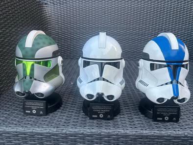 scaled clone trooper helmen, Verzamelen, Star Wars, Ophalen, Gebruikt