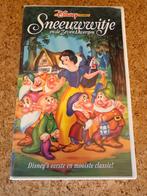 Walt Disney VHS : Sneeuwwitje en de 7 dwergen, Verzamelen, Ophalen of Verzenden, Sneeuwwitje of Doornroosje, Zo goed als nieuw