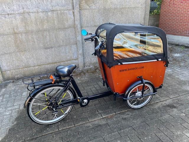 Elektrische bakfiets Babboe, Fietsen en Brommers, Fietsen | Bakfietsen, Zo goed als nieuw, Elektrisch, Ophalen
