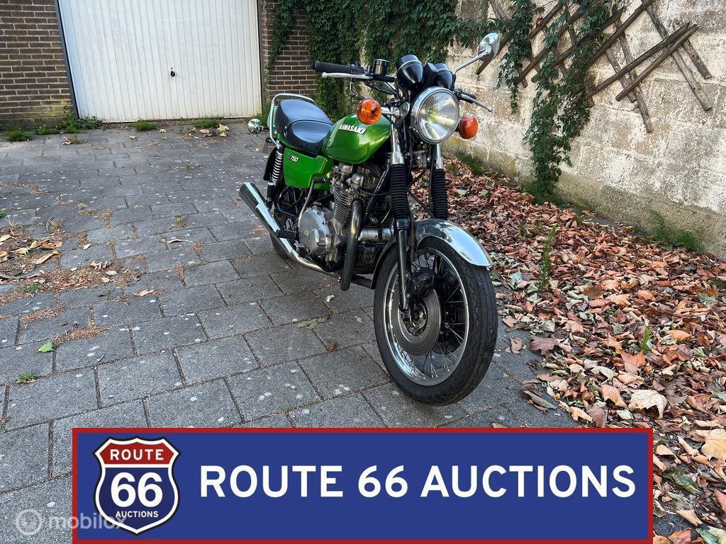 Kawasaki Z750 Twin | 1976 | Route 66 Auctions, Autres marques, Achat, Entreprise, Boîte manuelle
