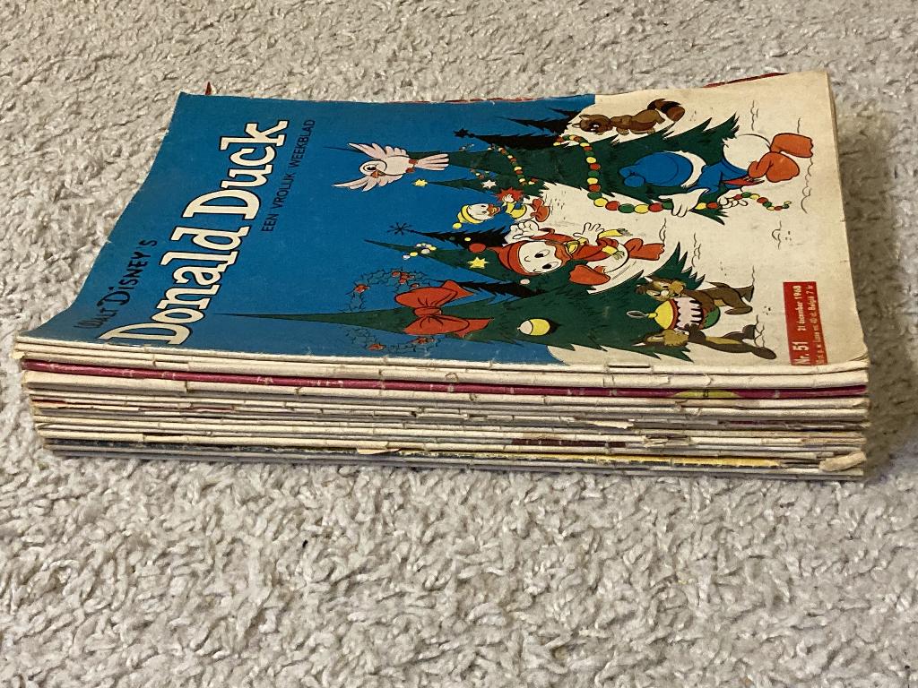 24x Donald Duck Weekblad - 19x Jaargang 1968 + 5x uit 1967, Boeken, Stripverhalen, Gelezen, Meerdere stripboeken, Ophalen of Verzenden