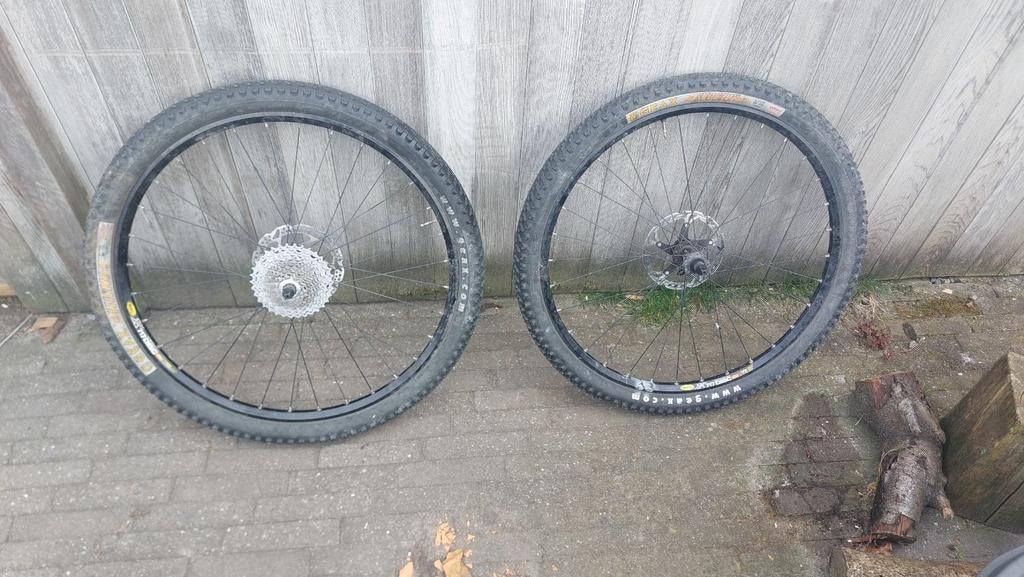 Shimano 26" velgen, Fietsen en Brommers, Fietsonderdelen, Gebruikt, Aluminium, Mountainbike, Shimano