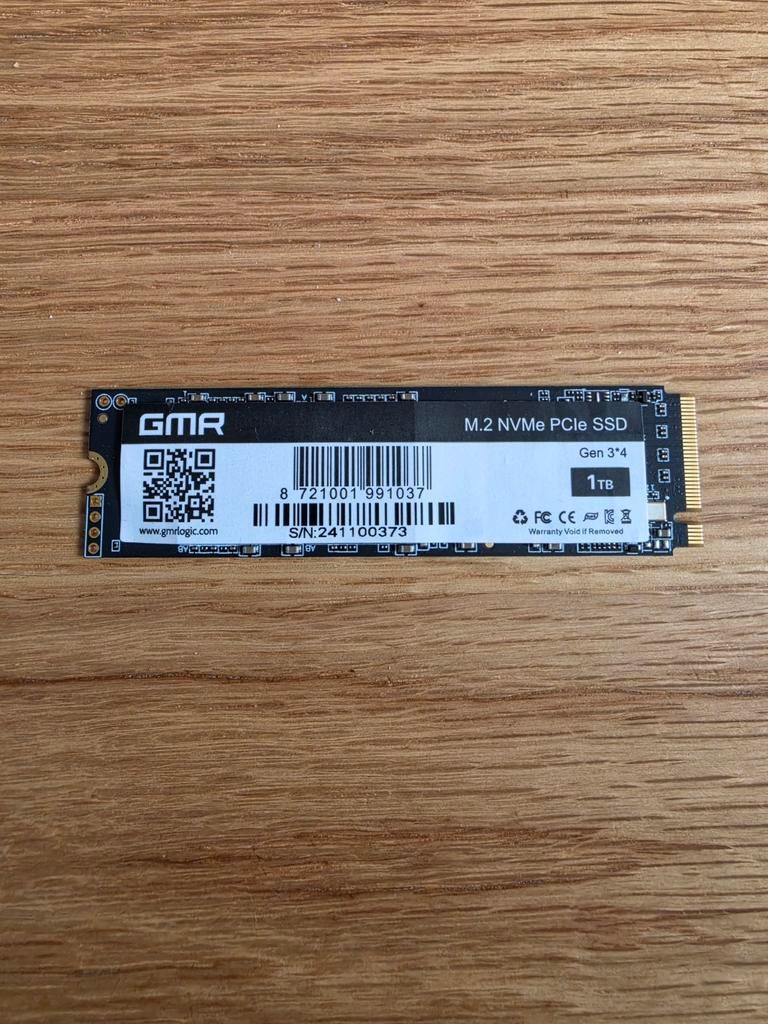 1TB m.2 nvme ssd, Computers en Software, Ophalen, SSD