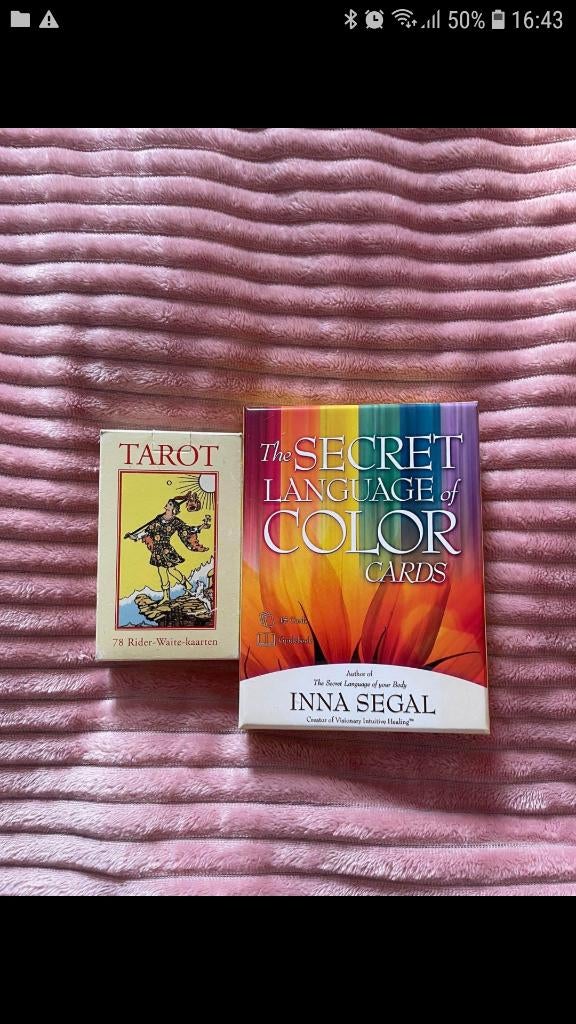 tarot cards, Boeken, Esoterie en Spiritualiteit, Ophalen, Zo goed als nieuw, Astrologie, Instructieboek
