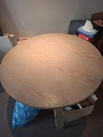 ronde tafel met 4 stoelen, Huis en Inrichting, Ophalen, Gebruikt, Rond, 50 tot 100 cm