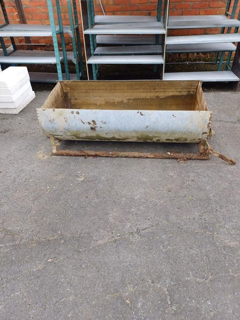 Zinken kuip, Ophalen