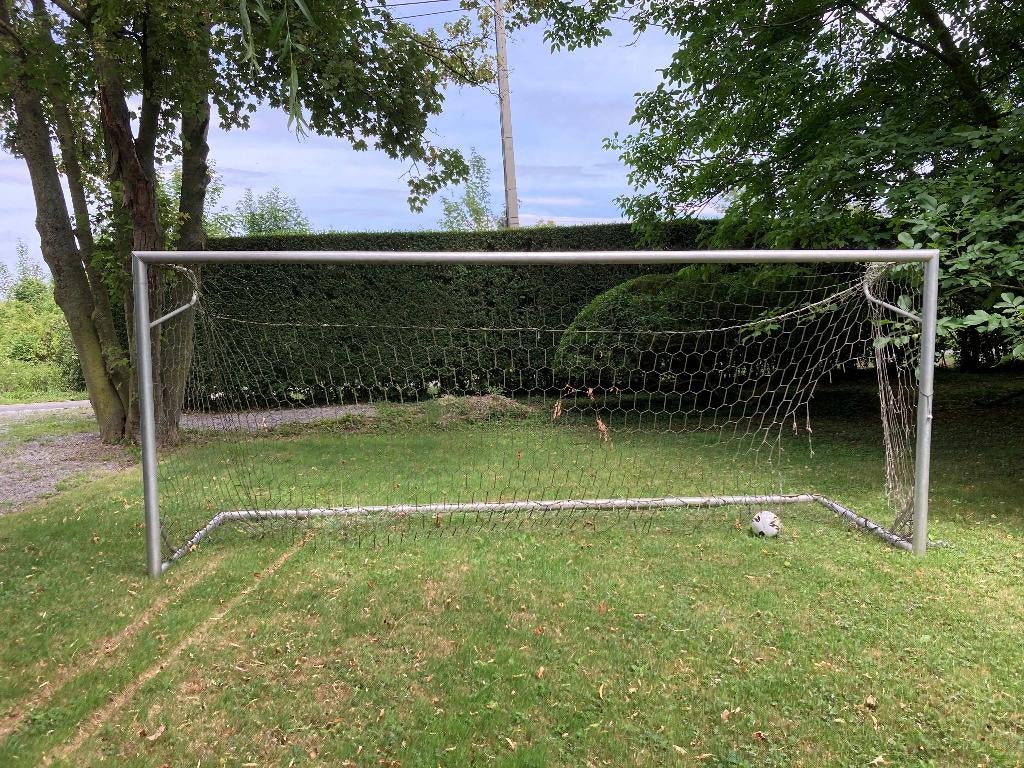 A vendre goal en alu 5m x 2m, Sports & Fitness, Enlèvement, Comme neuf, Autres types