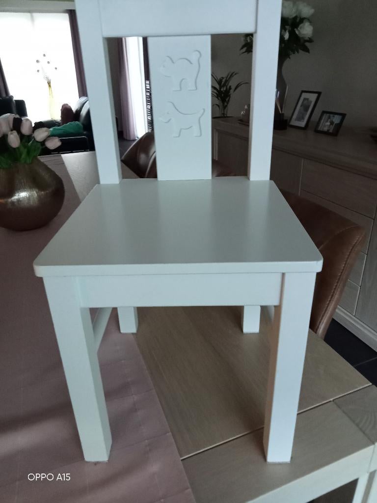 kinder stoeltje, Ophalen, Zo goed als nieuw