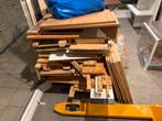 GRATUIT Lot de bois résiduel sur palette, Bricolage & Construction, Bois & Planches, Enlèvement, Comme neuf, Palette