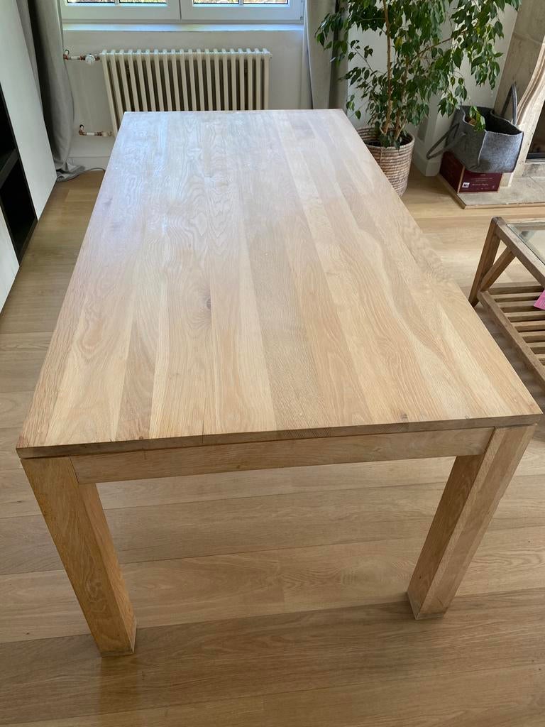 Table en chêne massif, Maison & Meubles, Enlèvement