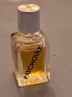 petit flacon d'huile parfumée au patchouli. Vintage, Collections, Enlèvement ou Envoi, Miniature