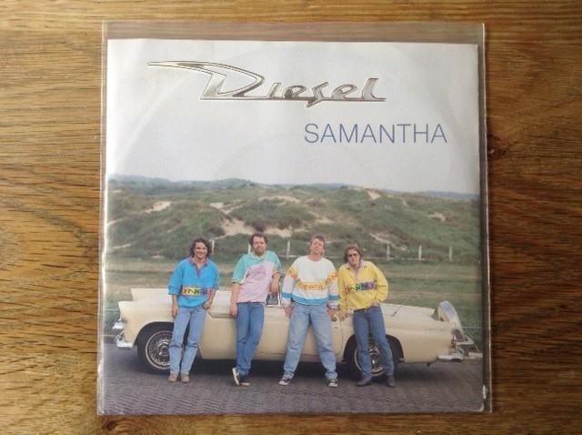 single diesel, Cd's en Dvd's, Vinyl Singles, Beschermende buitenhoes, Fotohoes, Originele persing, Single, 1980 - 1989, Rock en Metal