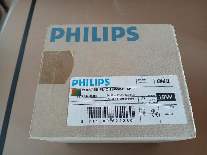 Lamp "Dulux D/E" 18W/840 of 830 G24Q-2 fitting, Huis en Inrichting, Lampen | Losse lampen, Nieuw, Spaarlamp, Minder dan 30 watt