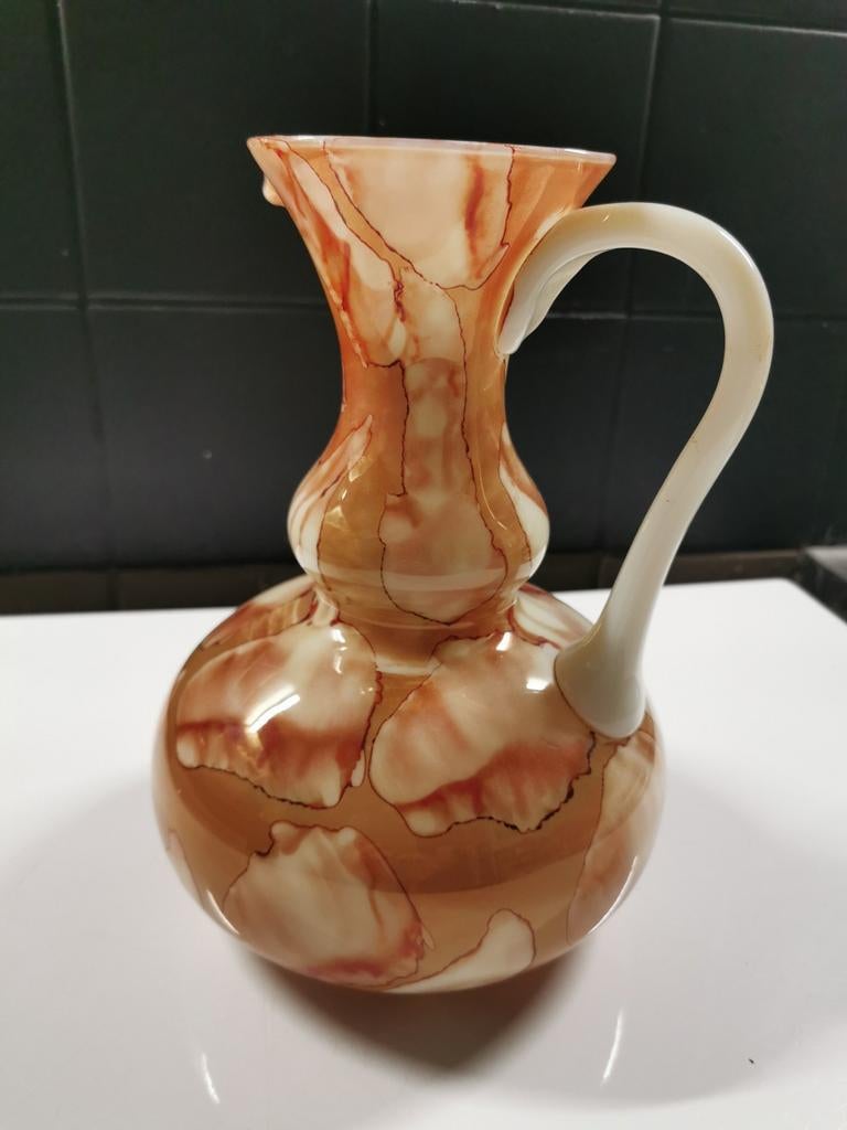 Glazen vaas. Vintage, Antiek en Kunst, Ophalen of Verzenden