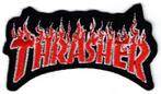 Thrasher stoffen opstrijk patch embleem #5, Verzenden, Nieuw, Kleding