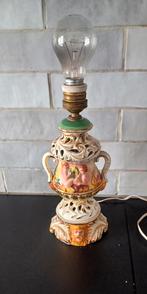 Italiaanse bed- of tafellamp, Overige materialen, Rococo, Ophalen of Verzenden, Zo goed als nieuw