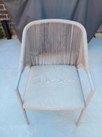 Geweven tuinstoelen tuinstoel 4 stuks met kussens, Tuin en Terras, Ophalen, Nieuw, Rotan