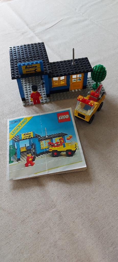 Lego vintage 6363 Auto repair shop, Kinderen en Baby's, Gebruikt, Overige thema's, Lego, Ophalen of Verzenden