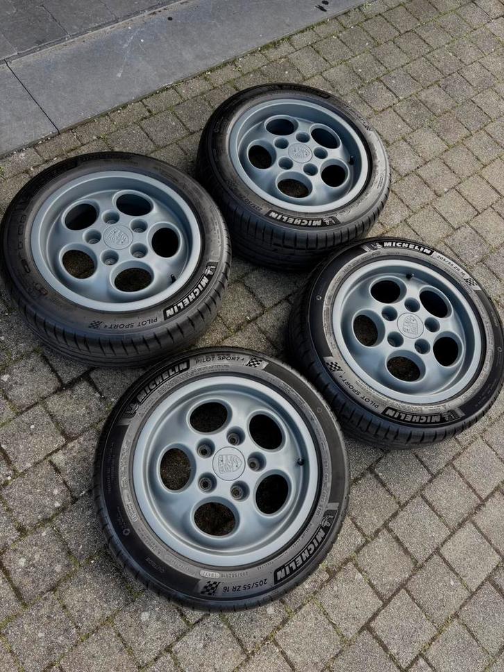 Porsche 16” telefoonvelgen 7j en 8j et 52.3, Auto-onderdelen, Banden en Velgen, Banden en Velgen, 16 inch, Nieuw, Ophalen