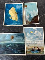 Verovering luchtruim - serie 7 - 8 - 9 - 10 - 60 prenten, Ophalen of Verzenden