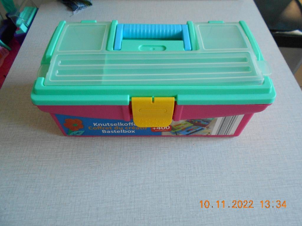 knutselkoffer voor kinderen, Ophalen of Verzenden