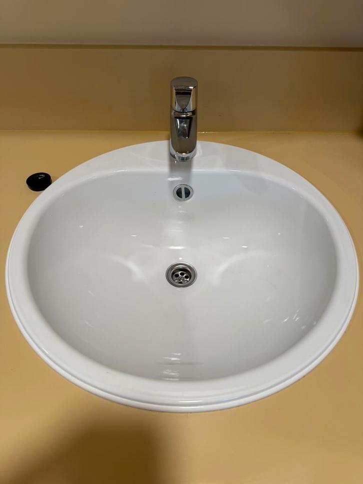 Nieuwe pompbak / lavabo / inbouwwastafel, Doe-het-zelf en Bouw, Sanitair, Nieuw, Wastafel, Ophalen