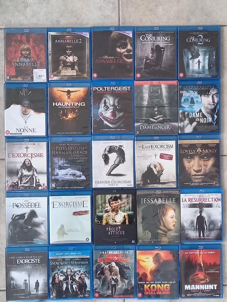 lot blu ray en état neuf, CD & DVD, Blu-ray, Comme neuf, Autres genres, Enlèvement ou Envoi