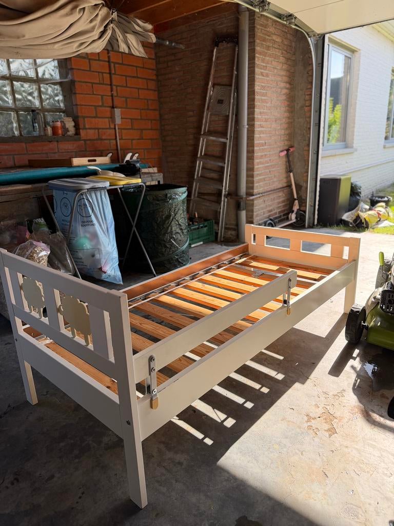 Kinderbedje 160x70 inclusief matras, Gebruikt, 70 tot 85 cm, 160 tot 180 cm, Ophalen