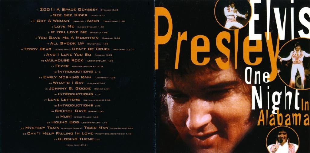 Elvis Presley One Night In Alabama, Cd's en Dvd's, Ophalen of Verzenden, Zo goed als nieuw