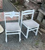 25 houten stoelen, gratis af te halen, Huis en Inrichting, Ophalen